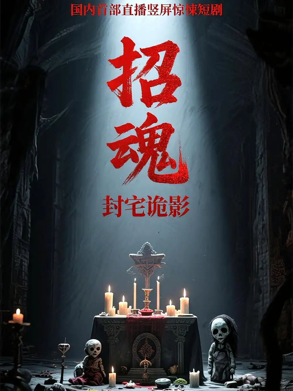 招魂封宅诡影(36集)常蕾&曹仕浩高清海报图片 招魂封宅诡影(36集)常蕾&曹仕浩海报