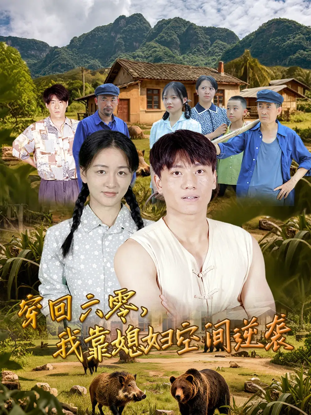 穿回六零我靠媳妇空间逆袭 (80集)张晓宇&张君高清海报图片 穿回六零我靠媳妇空间逆袭 (80集)张晓宇&张君海报