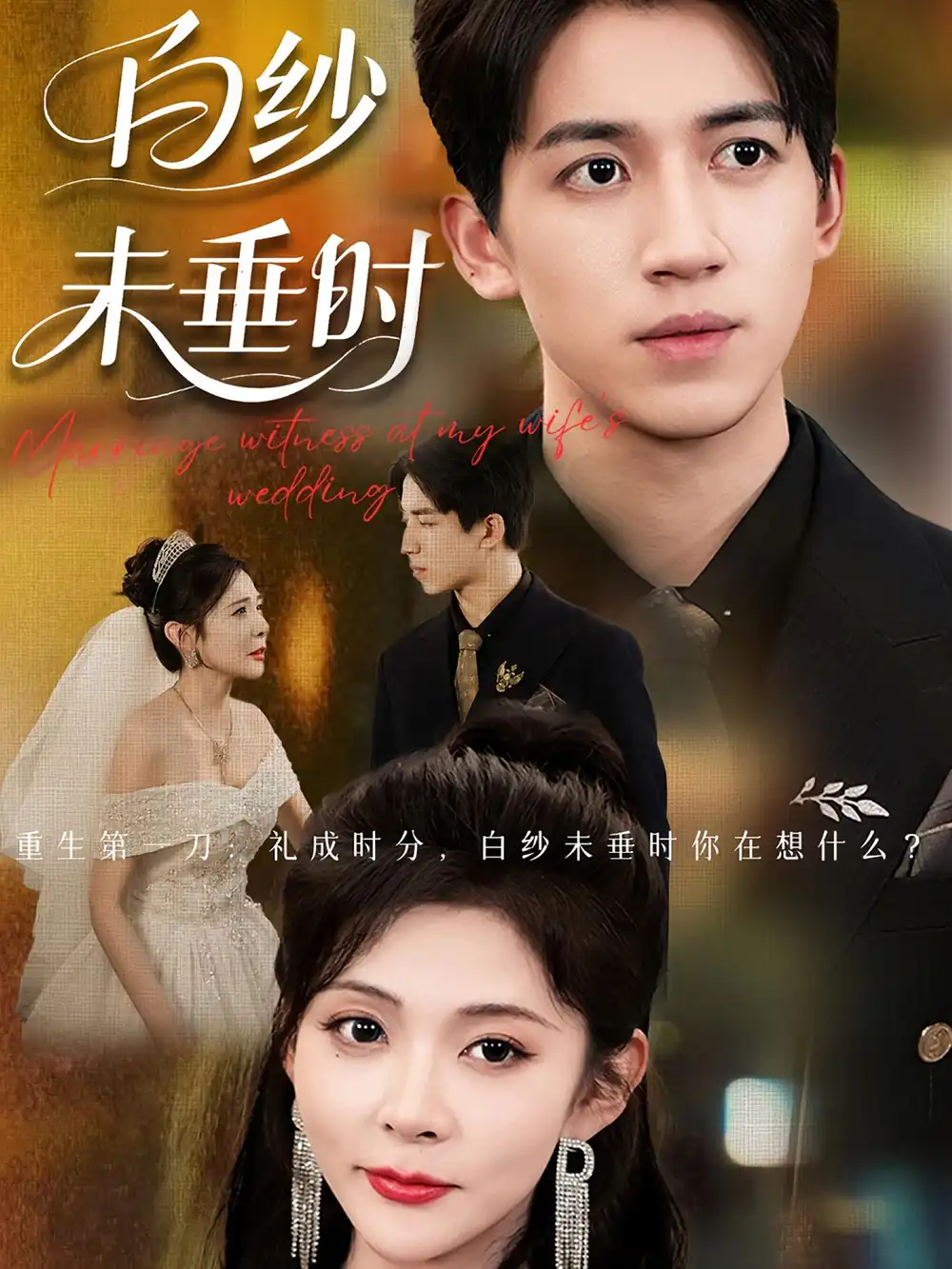 老婆婚礼我当证婚人&白纱未垂时(54集)钟煜霖&陆碧霄高清海报图片 老婆婚礼我当证婚人&白纱未垂时(54集)钟煜霖&陆碧霄海报