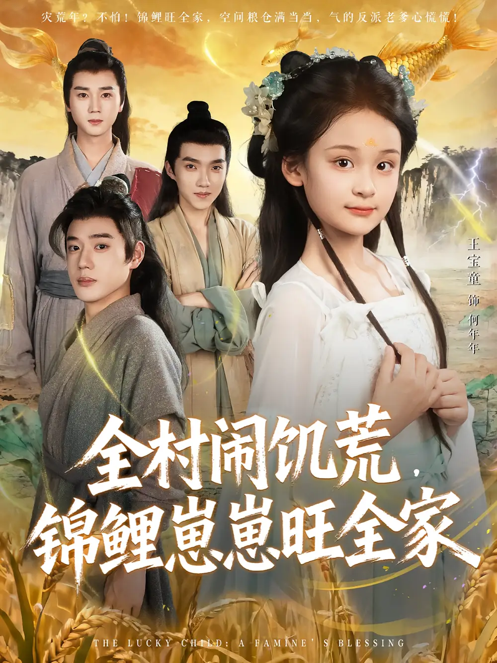 短剧《全村闹饥荒，锦鲤崽崽旺全家》全集完整版在线观看