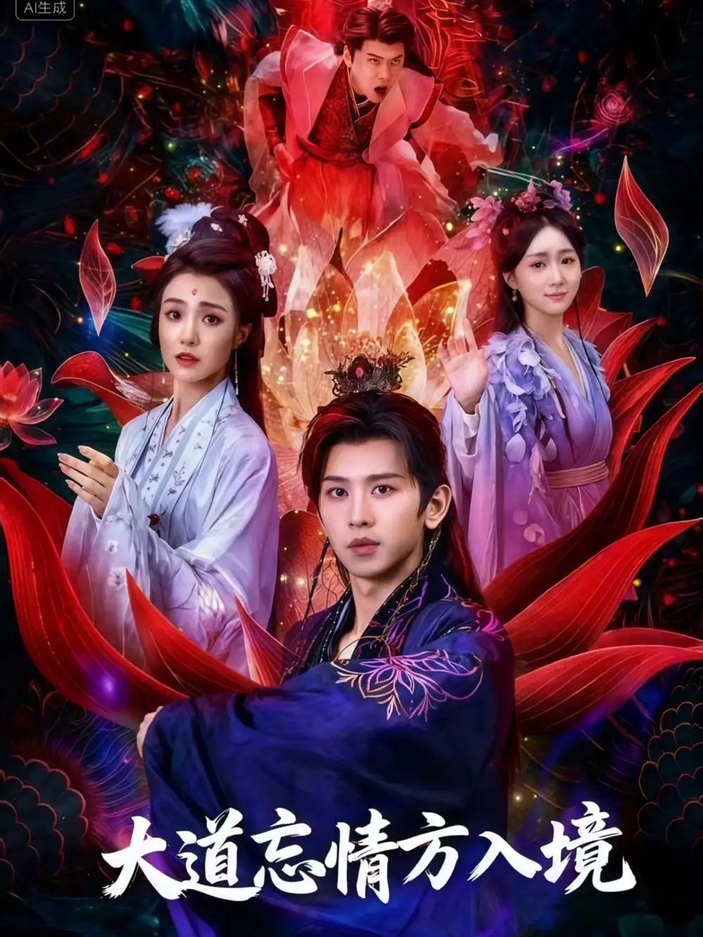 大道忘情方入境(61集)陈双齐&司郡高清海报图片 大道忘情方入境(61集)陈双齐&司郡海报