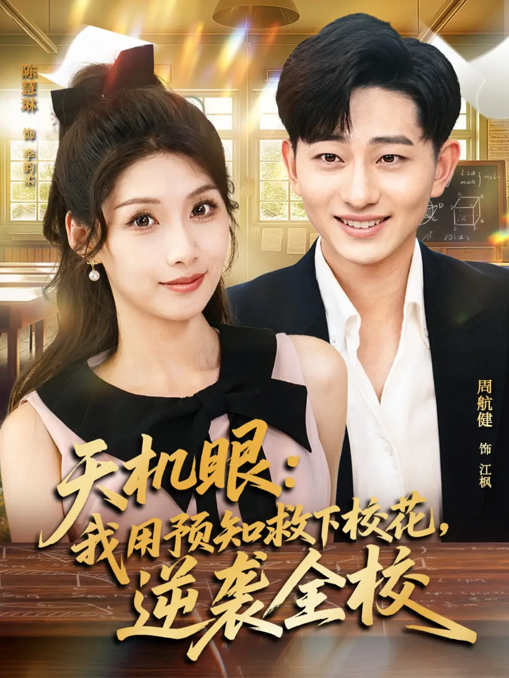 短剧《天机眼我用预知救下校花逆袭全校》全集完整版在线观看