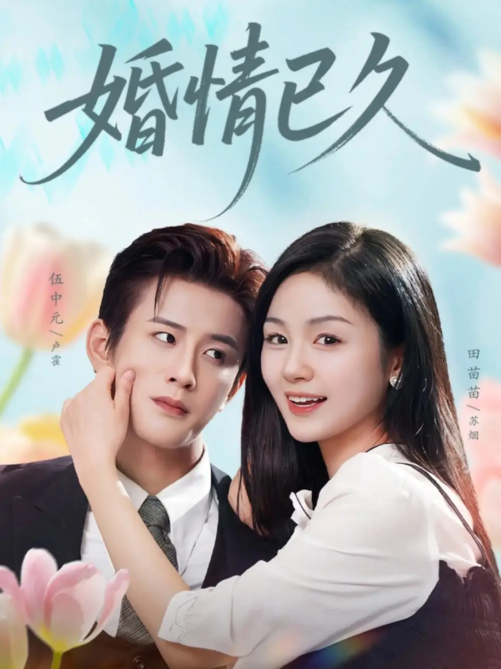 婚情已久（80集）伍中元＆田苗苗海报